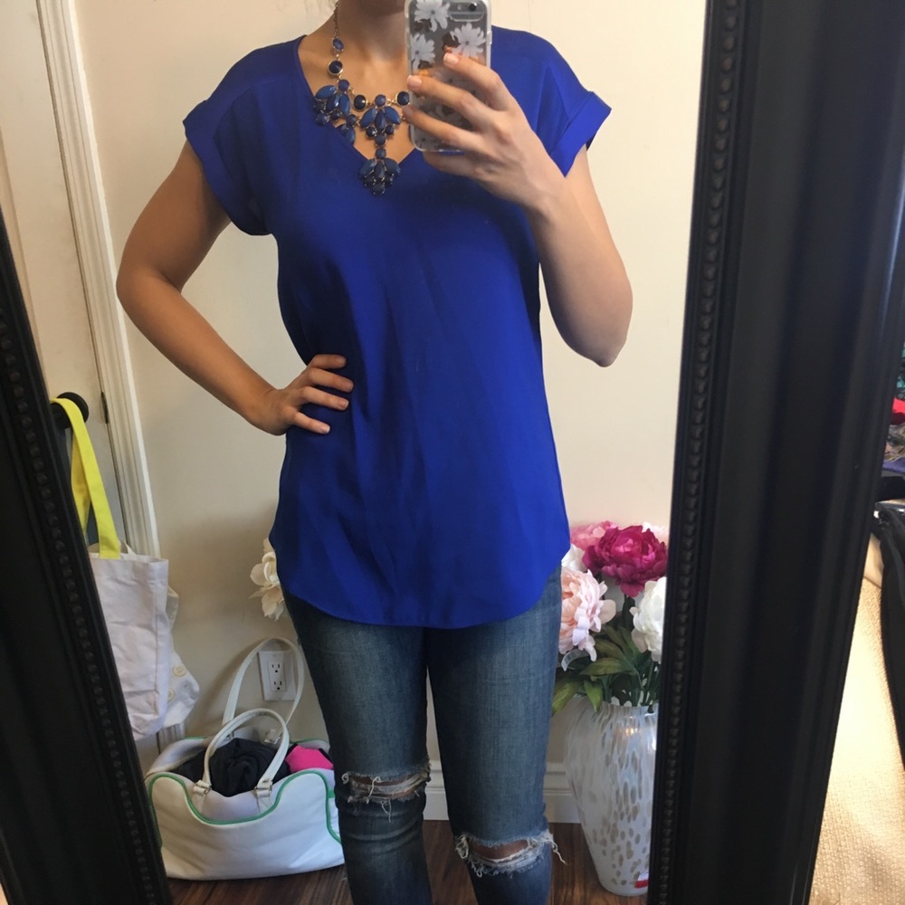 Express top - royal blue